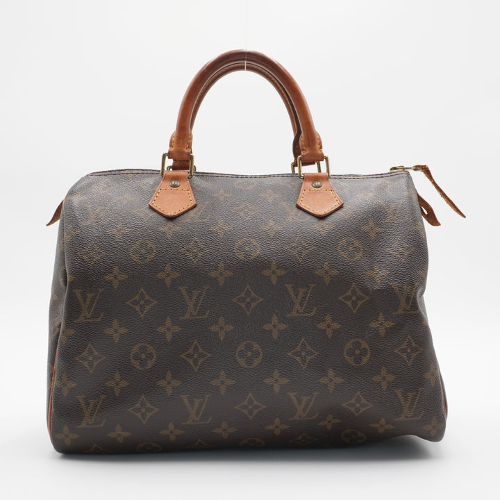 LOUIS VUITTON Monogram Speedy 30 Handbag