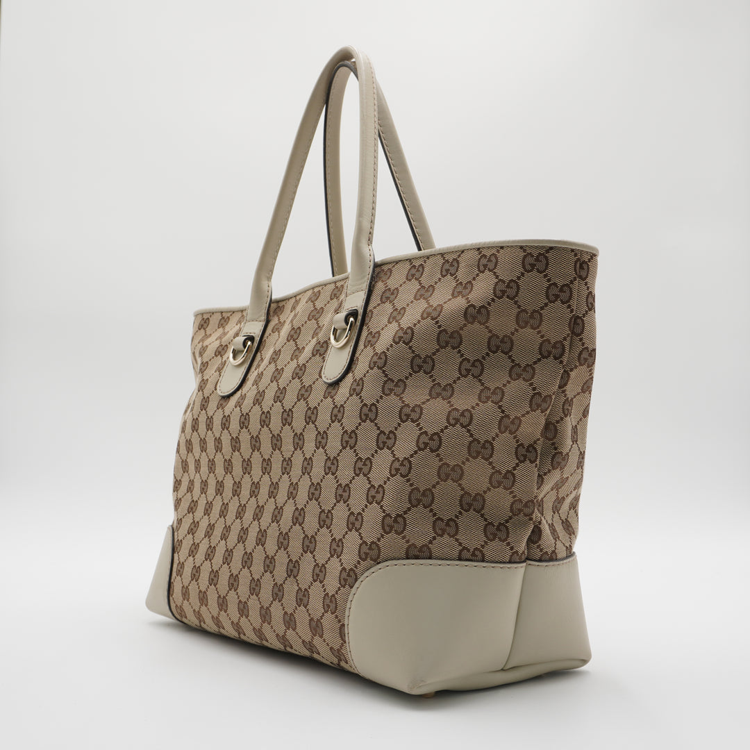 Gucci GG Canvas Heartbit Tote Bag