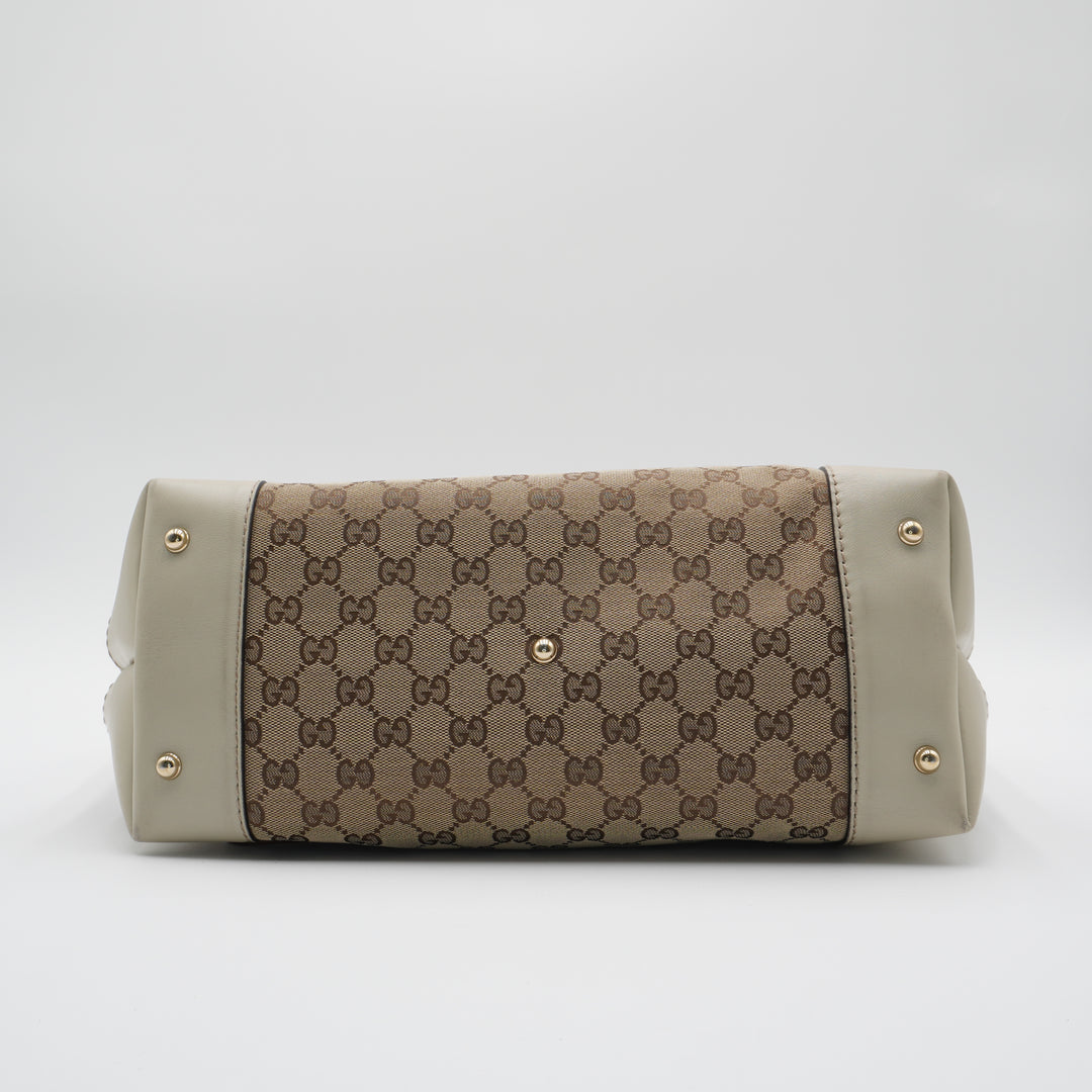 Gucci GG Canvas Heartbit Tote Bag