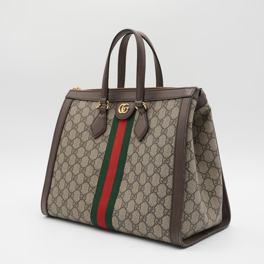 Gucci GG Canvas Ophidia Tote Bag