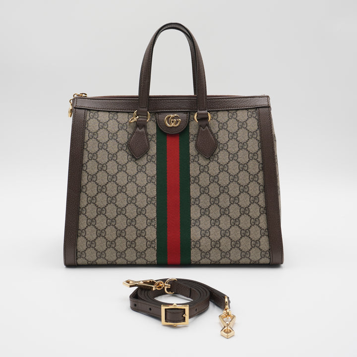 Gucci GG Canvas Ophidia Tote Bag