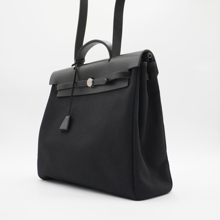 HERMES Black Herbag