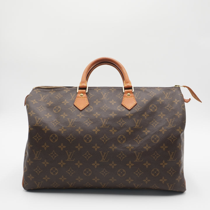 LOUIS VUITTON Monogram Speedy 40 Handbag