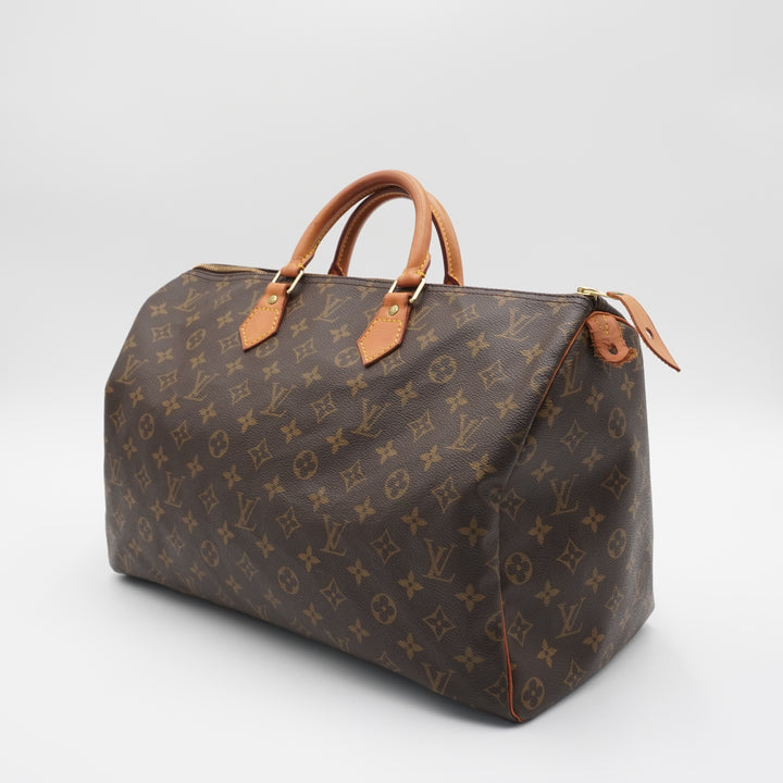 LOUIS VUITTON Monogram Speedy 40 Handbag