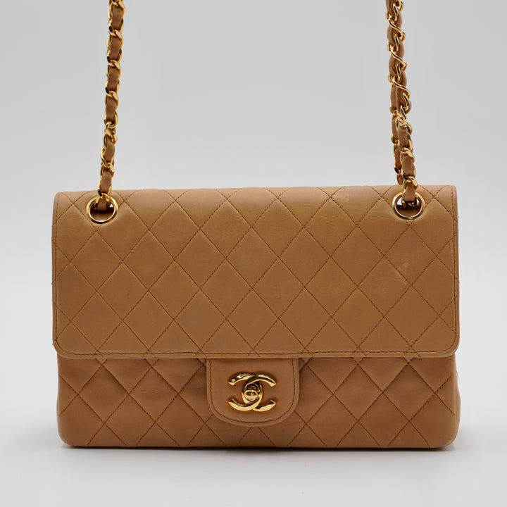 CHANEL Lambskin Matelassé 22 W Flap Bag